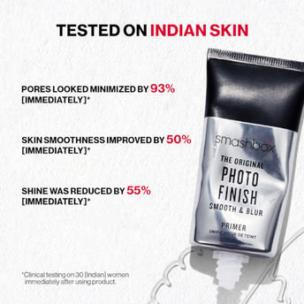 Smashbox The Original Photo Finish Smooth & Blur Primer with Vitamin A & E - Travel Size