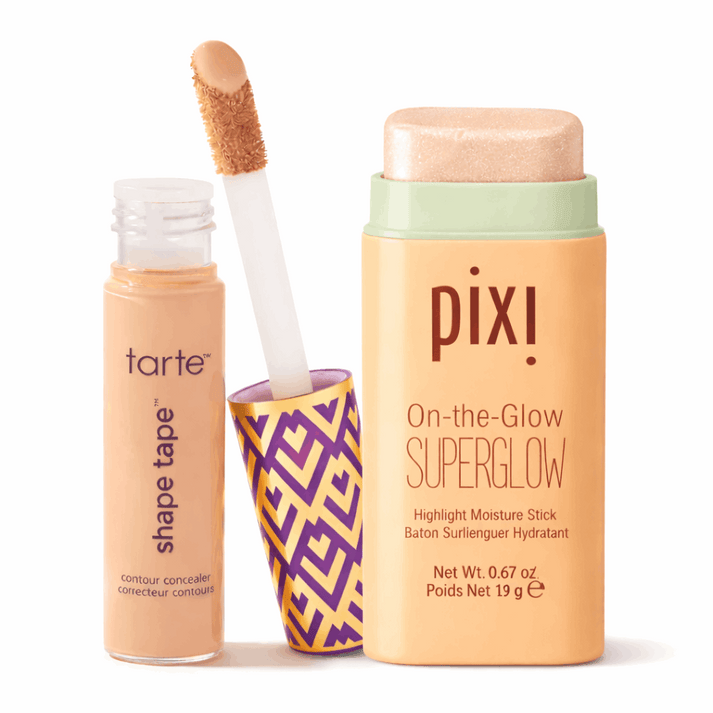 Tarte Shape Tape Concealer + Pixi Highlighter Combo (Worth ₹5,699 @ ₹1,699)