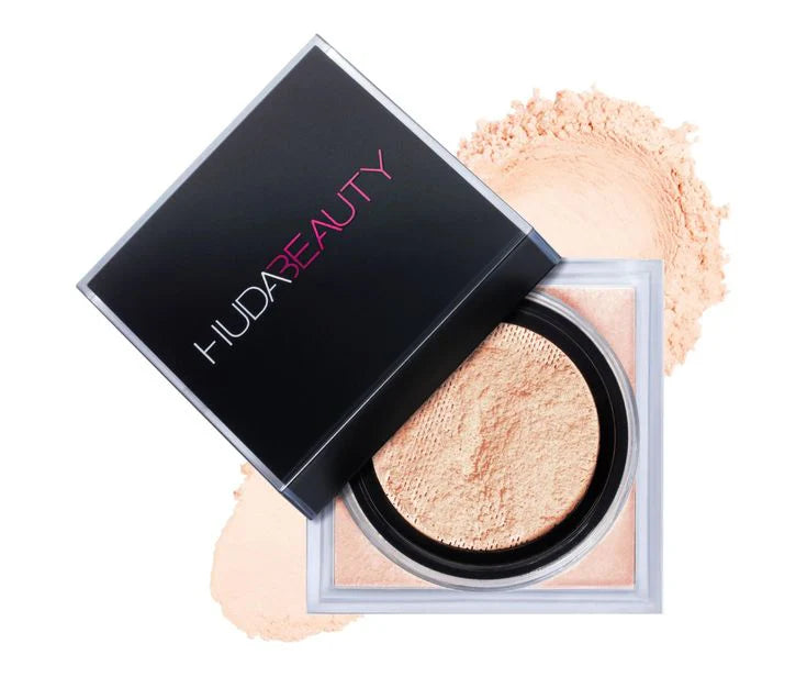 Huda Beauty Easy Bake Loose Baking & Setting Powder – 10H Wear, Poreless Matte Finish | 20 g(AUTHENTIC)