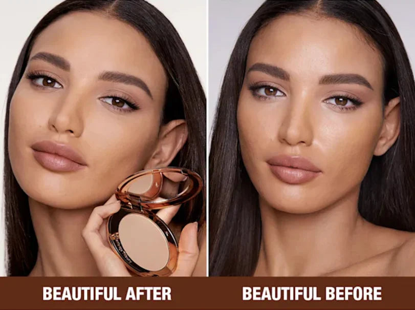 Charlotte Tilbury Airbrush Flawless Finish Compact – Smoothing, Pore-Blurring Pressed Powder | 8 g(AUTHENTIC)