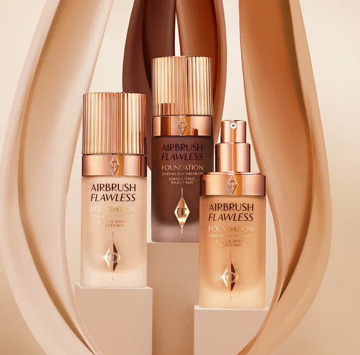 Charlotte Tilbury Airbrush Flawless Foundation – 24H Stay-All-Day, Full Coverage | 30 ML(AUTHENTIC)