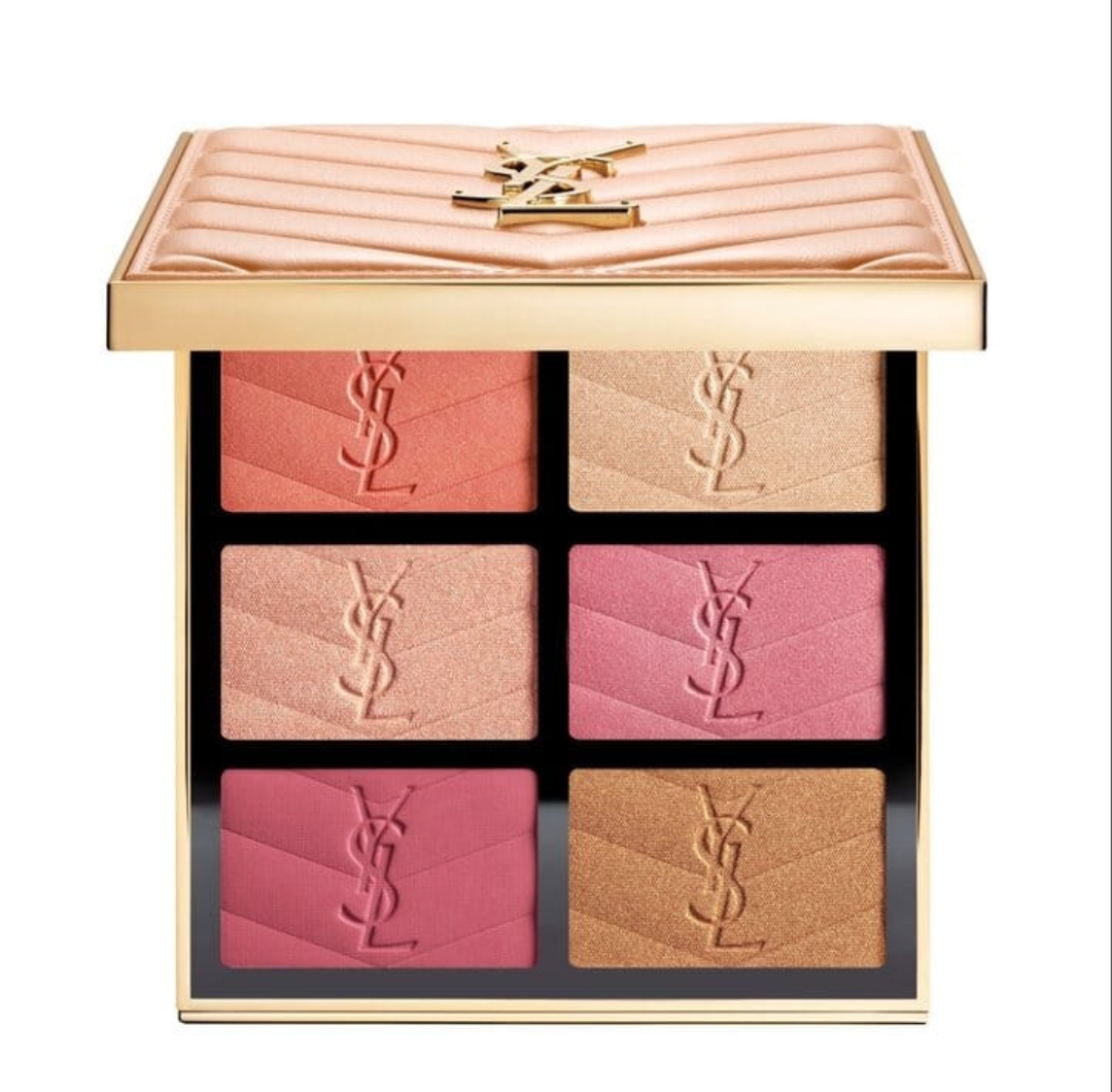 YSL Couture Face Palette Blush & Highlighter - Golden Oasis (27g)